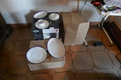 Eet en koffieservies – kavel bij Vlavem