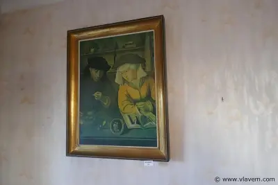 Schilderij op doek – kavel bij Vlavem