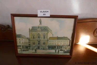 Tekening Herman Verbaere – kavel bij Vlavem