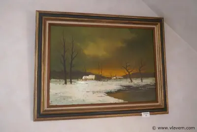Schilderij op doek – kavel bij Vlavem