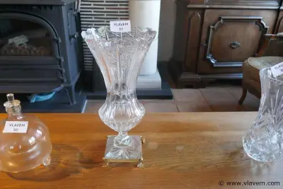 Vaas in kristal – kavel bij Vlavem