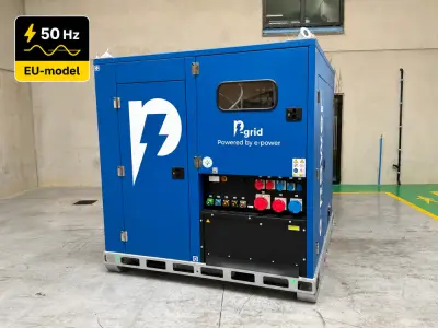 2025 E-Power P-Grid EU Hybride stroomgenerator – kavel bij Dome Auctions, Nieuwerkerken