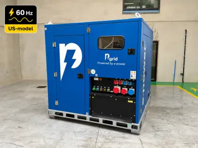 2025 E-Power P-Grid US Hybride stroomgenerator – kavel bij Dome Auctions, Nieuwerkerken