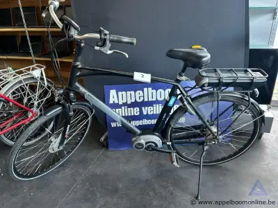 Elektrische fiets dutchid TOUR, batterij Bosch PowerPack 400, 400 Wh, geen sleutel, nummer 702-299, BH0E1401711, werking niet gekend – kavel bij Appelboom