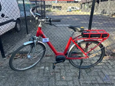 Elektrische fiets SHIMANO, zonder sleutel, nummer 702-281, werking niet gekend – kavel bij Appelboom