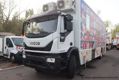 compleet geinstalleerde bib bus IVECO 190EL, datum 1ste inschr 13/10/2016, chassis nr ZCFA71VJ902652314, diesel, EURO VI, km-stand 21653, vv batter… – kavel bij Appelboom