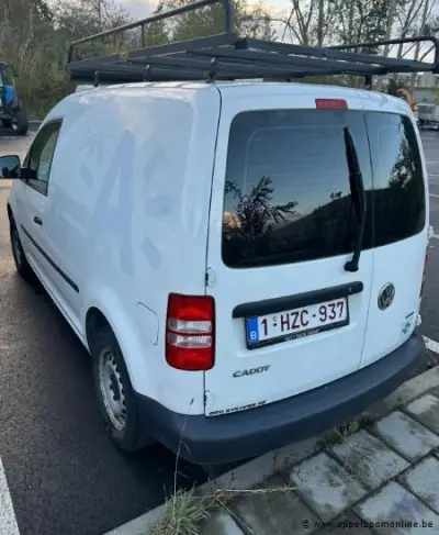 Lichte vrachtwagen VOLKSWAGEN Caddy, WV1ZZZ2KZFX080950, 1e insch 2014-11-04, 34446km, 1984cm³, 80kW, aardgas (CNG), manueel, euro 5b, mtm 2230kg, t… – kavel bij Appelboom