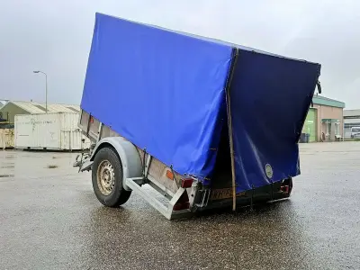 Huifaanhanger, Fripaan, ZE kipper, 2003 – kavel bij Onlineveilingmeester, Peize