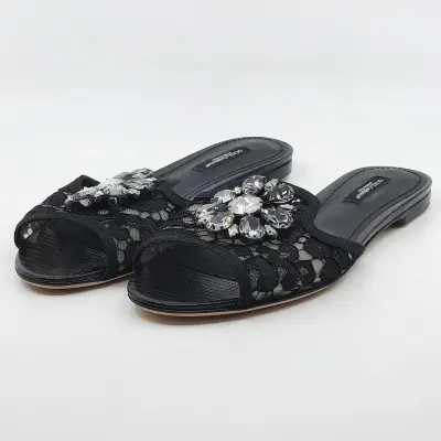 Paar slippers, maat 37, Dolce&Gabbana – kavel bij Domeinen Roerende Zaken, Groningen