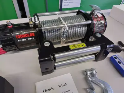 Electrische Lier 12 Volt 5800kg – kavel bij Hammertime