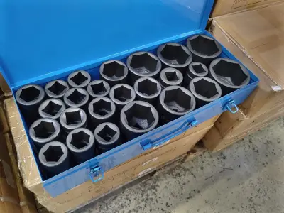 Krachtdoppenset 25 Delig 1" – kavel bij Hammertime