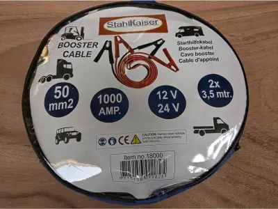 Stahlkaiser Accu Startkabelset 1000amp – kavel bij Hammertime