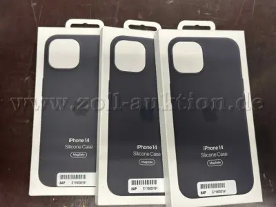 3 iPhone 14 Silicone Case Midnight mit MagSafe – kavel bij Zoll-Auktion, Münster