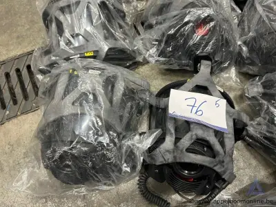 5x Ademluchtmasker DRÄGER FPS 7000, met spin – kavel bij Appelboom