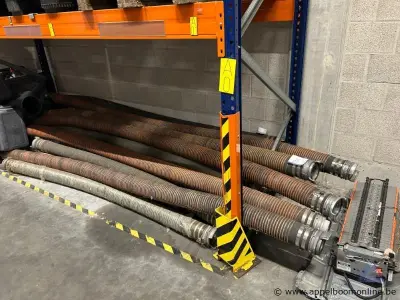 Aanzuigslangen met metalen koppelingen – kavel bij Appelboom