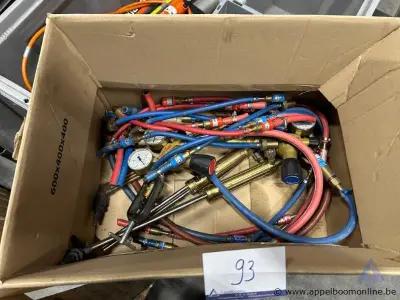 Lot onderdelen voor snijbrandsets – kavel bij Appelboom