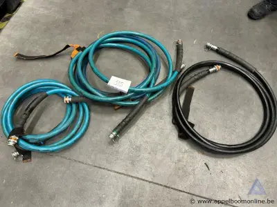 3x hydraulische enkelwerkende slangen HOLMATRO Coreslang, 8 bar – kavel bij Appelboom