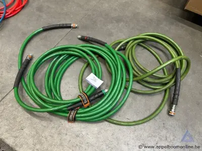 3 hydraulische enkelwerkende slangen HOLMATRO, 8 bar – kavel bij Appelboom