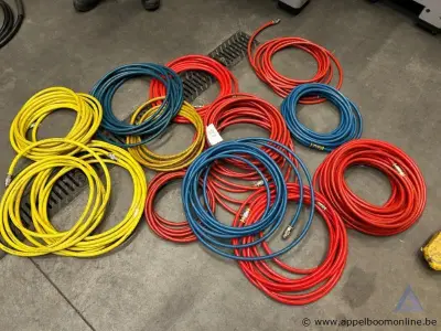 26x pneumatische slangen HOLMATRO, 8 bar – kavel bij Appelboom