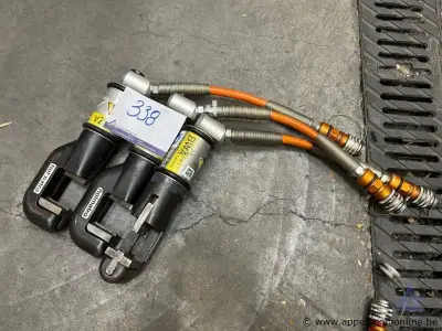 3 hydraulische pedaalscharen HOLMATRO – kavel bij Appelboom