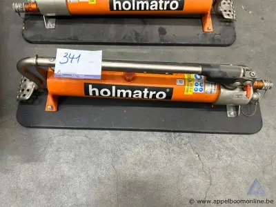 Hydraulische voetpomp Holmatro FTW 1800 BU, bouwjaar 2009, serienummer 198996, maximale druk 72 MPa – kavel bij Appelboom