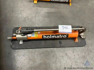 Hydraulische voetpomp Holmatro FTW1800BU, bouwjaar 2003, maximale druk 72 MPa, serienummer 110371 – kavel bij Appelboom