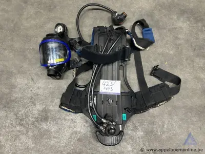 Ademluchttoestel DRÄGER PA94D, inclusief masker – kavel bij Appelboom