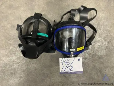6x Ademluchtmasker DRÄGER Panorama Nova – kavel bij Appelboom
