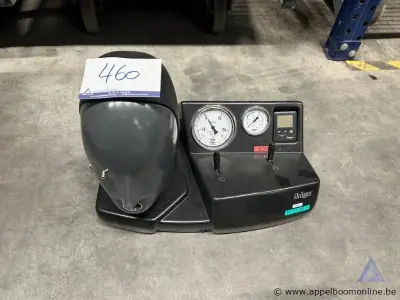 Testapparaat ademluchtbescherming Dräger Testor 3500, serienummer ARLJ-0020. Werking niet gekend – kavel bij Appelboom