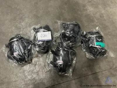 5x ademluchtmasker DRÄGER Panorama Nova, met spin – kavel bij Appelboom