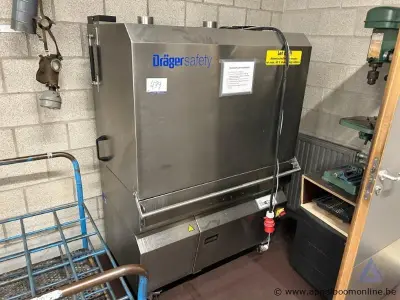 Reinigingsmachine voor ademluchttoestellen. Werking niet gekend, UNIKON T-1200, bouwjaar 2006, 440 V, 3-fasen, serienummer 2006099, CE-gemarkeerd – kavel bij Appelboom