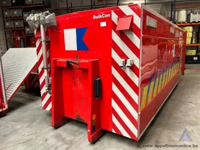 Duikcontainer DUIKCON, afmetingen 4,95 x 2,40 m, met interne inrichting en externe verlichting, elektrische aansluitingen 200-250V en 380-415V. Wer… – kavel bij Appelboom