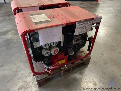 Stroomgenerator GEKO 8000 ED-AA/SEBA-II, bouwjaar 2009, serienummer 105016, 8,0 kW, 230/400 V, 3 fasen, 140 kg. Werking niet gekend, 230.400 V – kavel bij Appelboom