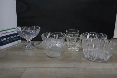 Diverse Glazen Schalen – kavel bij GSD Auctions, Zoeterwoude