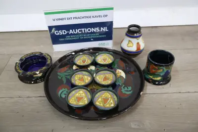 Vintage Gouda Holland Aardewerk – kavel bij GSD Auctions, Zoeterwoude