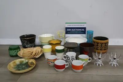 Lot met vintage jaren 60 artikelen – kavel bij GSD Auctions, Zoeterwoude