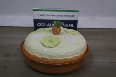 Keramische taartschaal – kavel bij GSD Auctions, Zoeterwoude