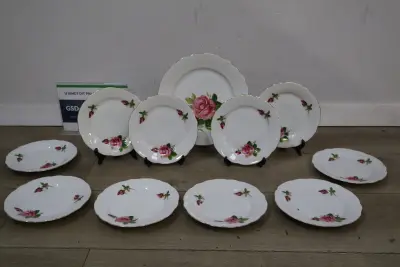 Set porseleienen gebaksborden van Winterling – kavel bij GSD Auctions, Zoeterwoude
