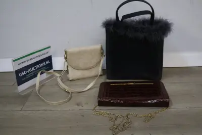 Set van drie dameshandtassen – kavel bij GSD Auctions, Zoeterwoude