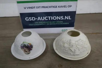 Set van twee waxinelichthouders – kavel bij GSD Auctions, Zoeterwoude