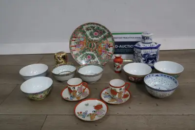 Mix Oosters Servies – kavel bij GSD Auctions, Zoeterwoude