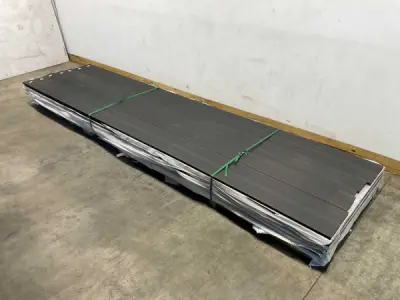 15x Composiet plank 2,3x14,5x420cm zwart – kavel bij XL Auctions