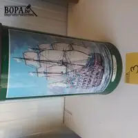 Vintage blikken ton zeilschip – kavel bij BOPA Auctions, Ieper