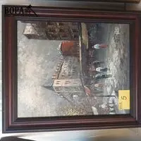 Schilderij Moulin Rouge Burnett – kavel bij BOPA Auctions, Ieper