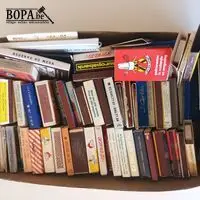 Partij oude luciferdoosjes. 60 stuks – kavel bij BOPA Auctions, Ieper