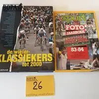 Boeken wielrennen. 2 stuks – kavel bij BOPA Auctions, Ieper