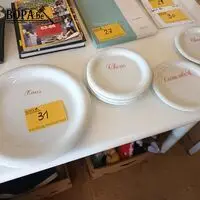 Kaasborden set. 7 stuks – kavel bij BOPA Auctions, Ieper