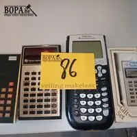 Calculator. 4 stuks – kavel bij BOPA Auctions, Ieper