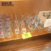 Bierglazen. 29 stuks – kavel bij BOPA Auctions, Ieper