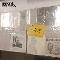 Bidprentjes en krantenartikels – kavel bij BOPA Auctions, Ieper